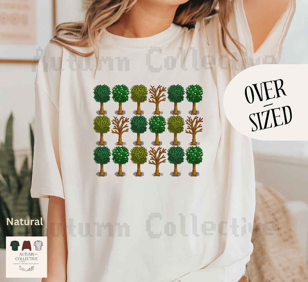 Stardew Valley Fall Trees Shirt, Gift for Gamer