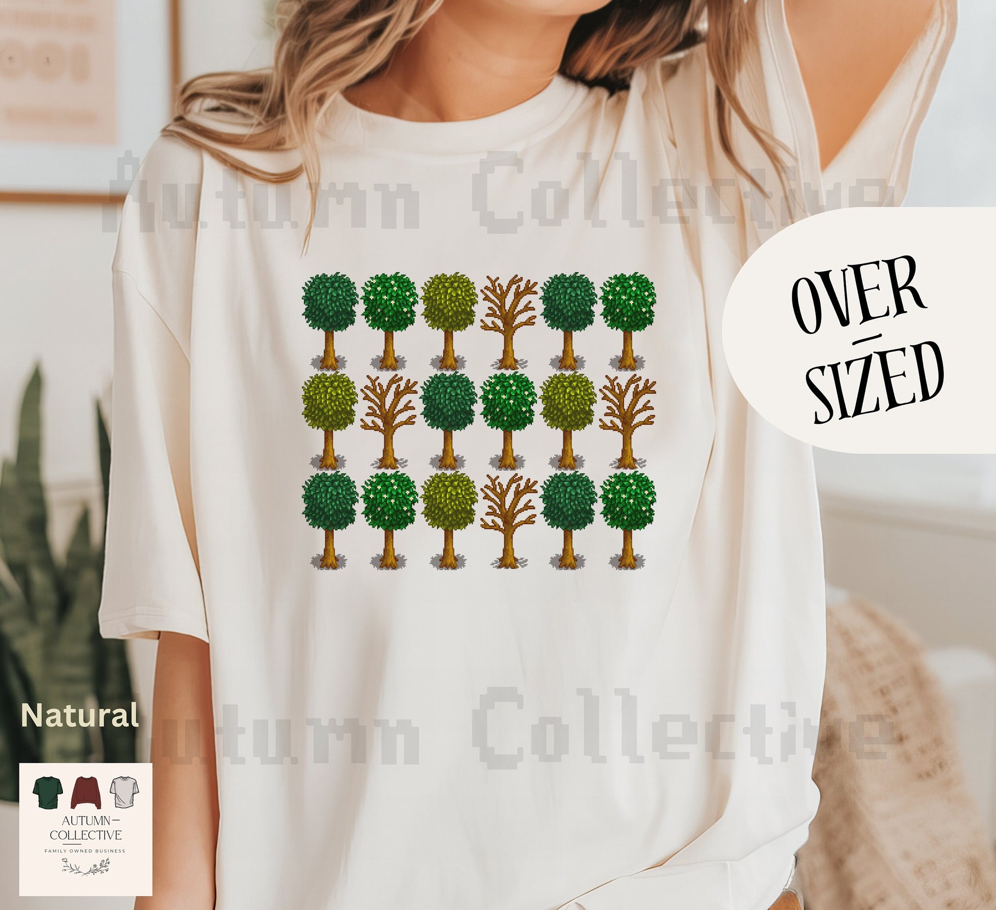 Stardew Valley Fall Trees Shirt, Gift for Gamer