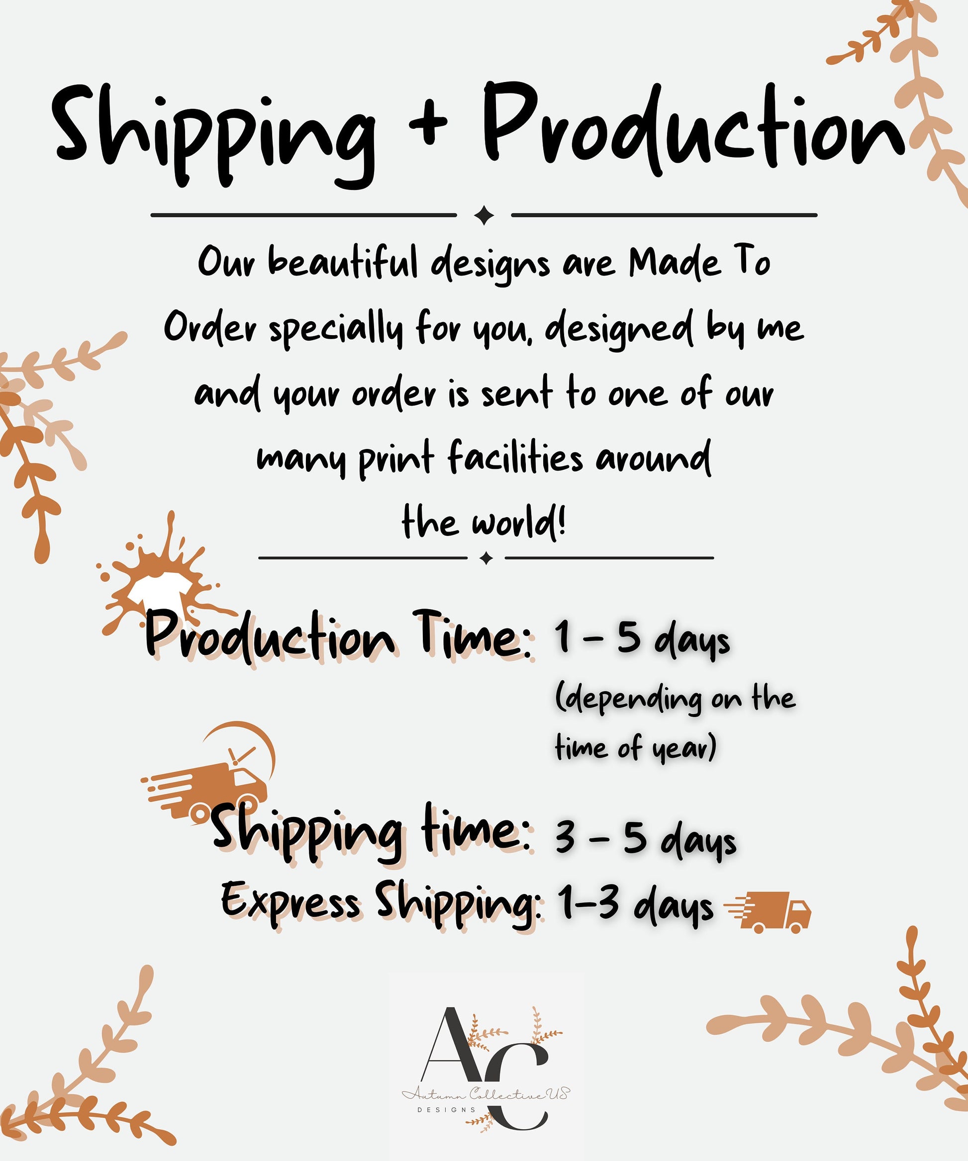 Shipping and Production