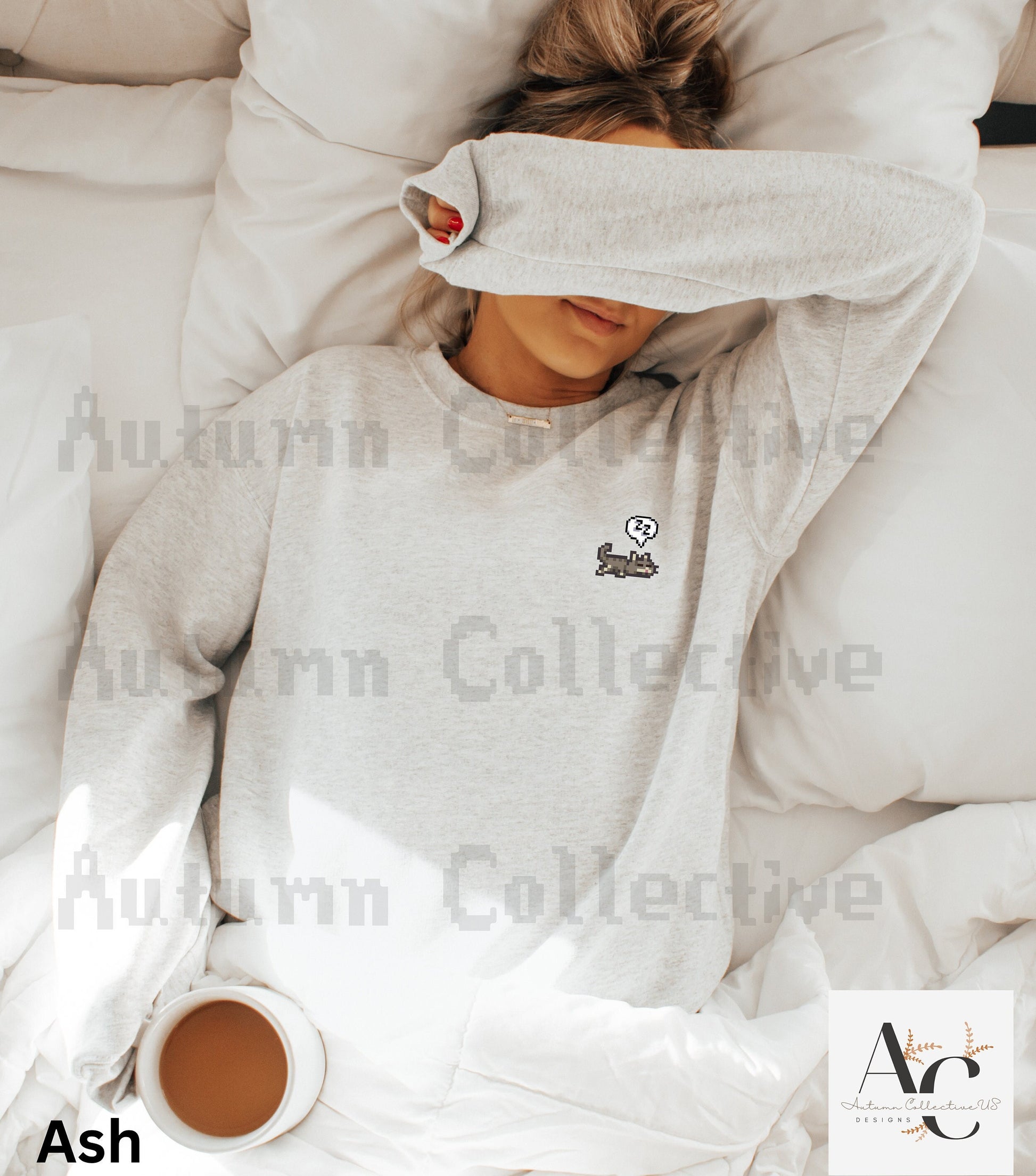 Sleeping cat stardew valley unisex sweatshirt