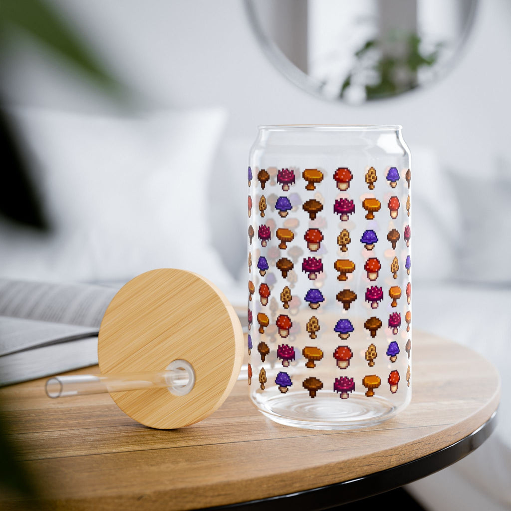 Stardew Valley Mushroom SIpper Glass