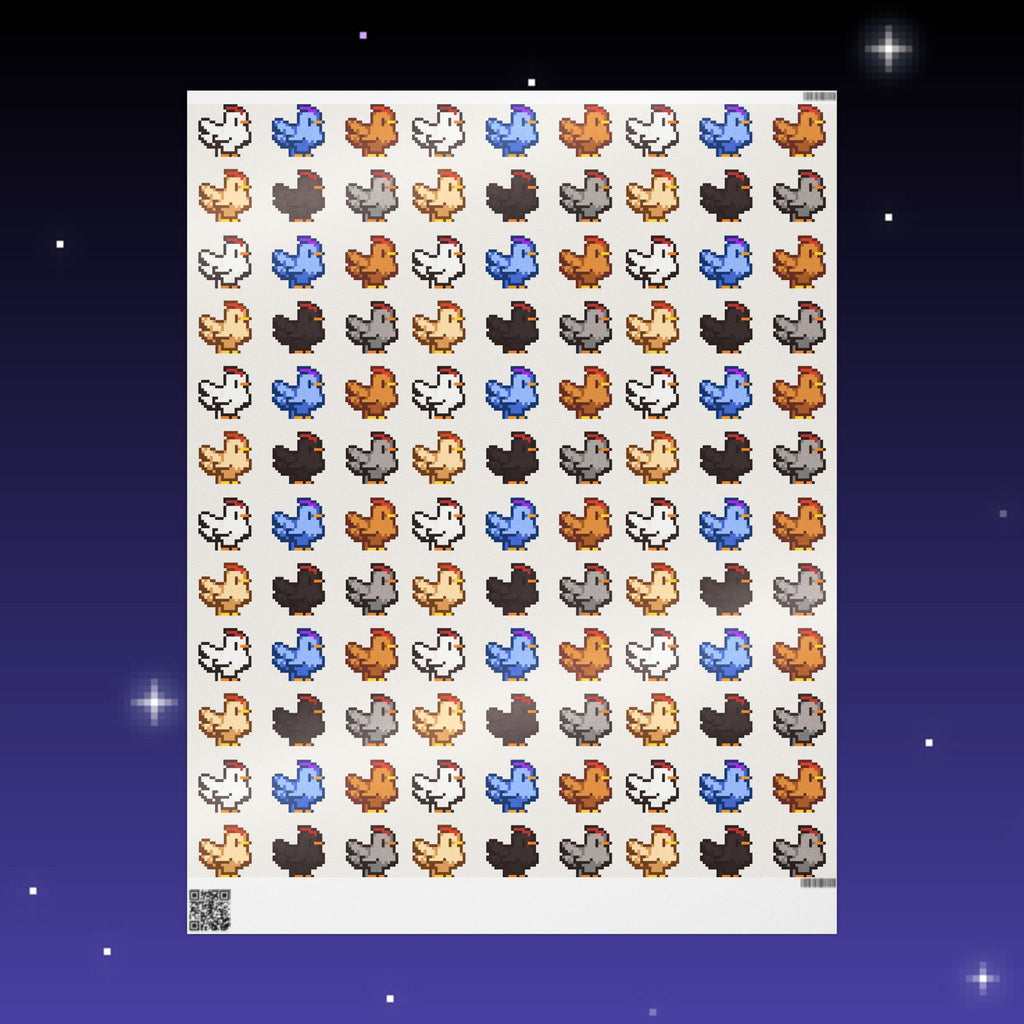 Stardew Valley Chicken Wrapping paper