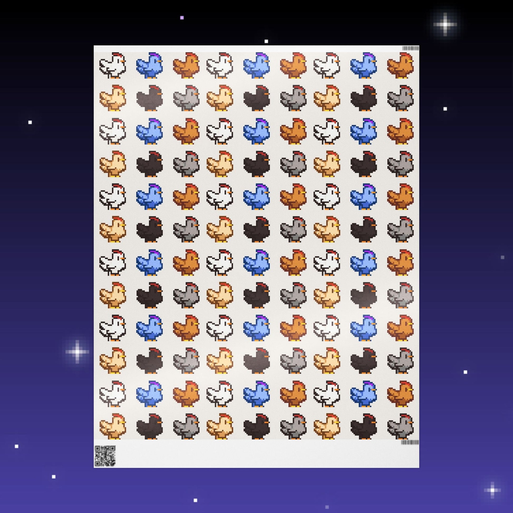 Stardew Valley Chicken Wrapping paper