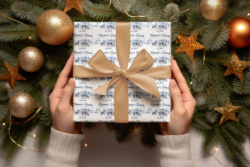 Marnie&#39;s Ranch Stardew Valley Gift Wrapping Paper