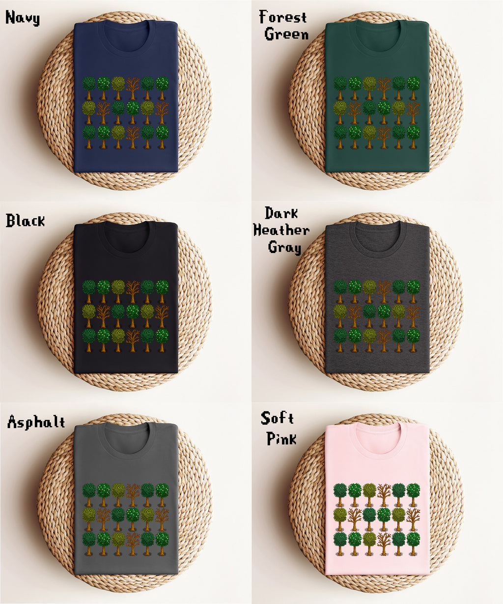 Stardew Valley Fall Trees Shirt, Gift for Gamer