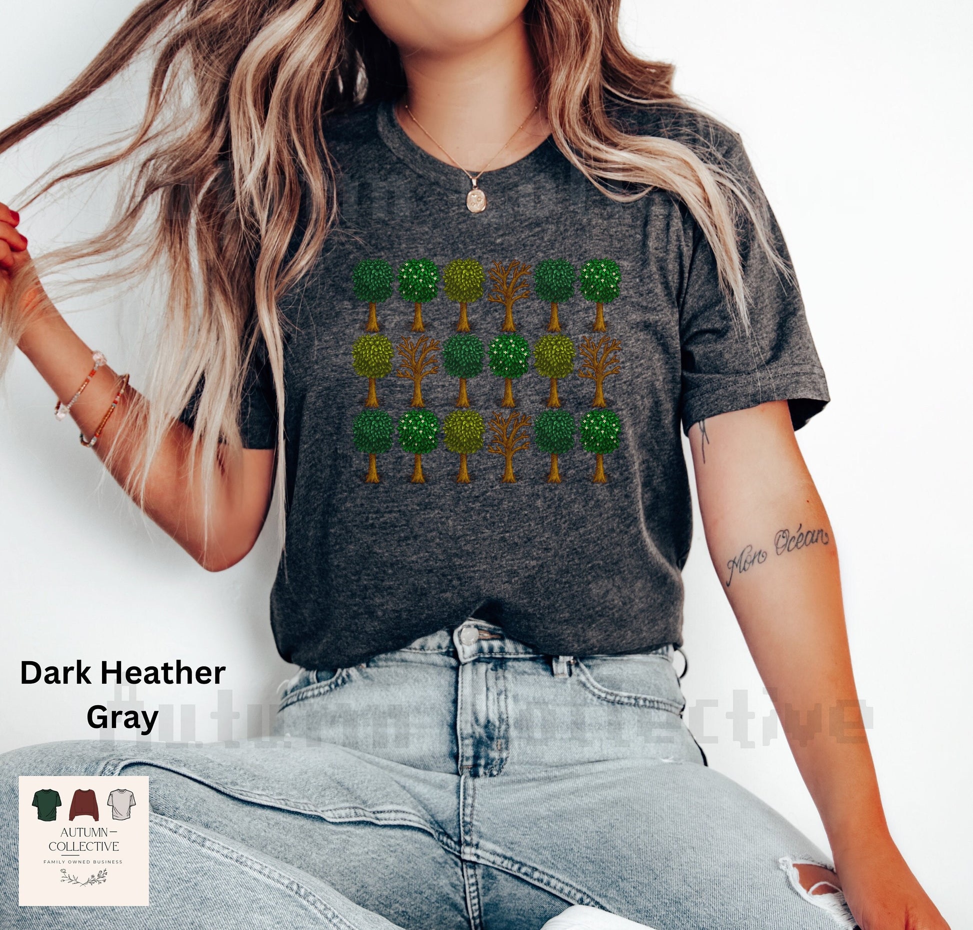 Stardew Valley Fall Trees Shirt, Gift for Gamer