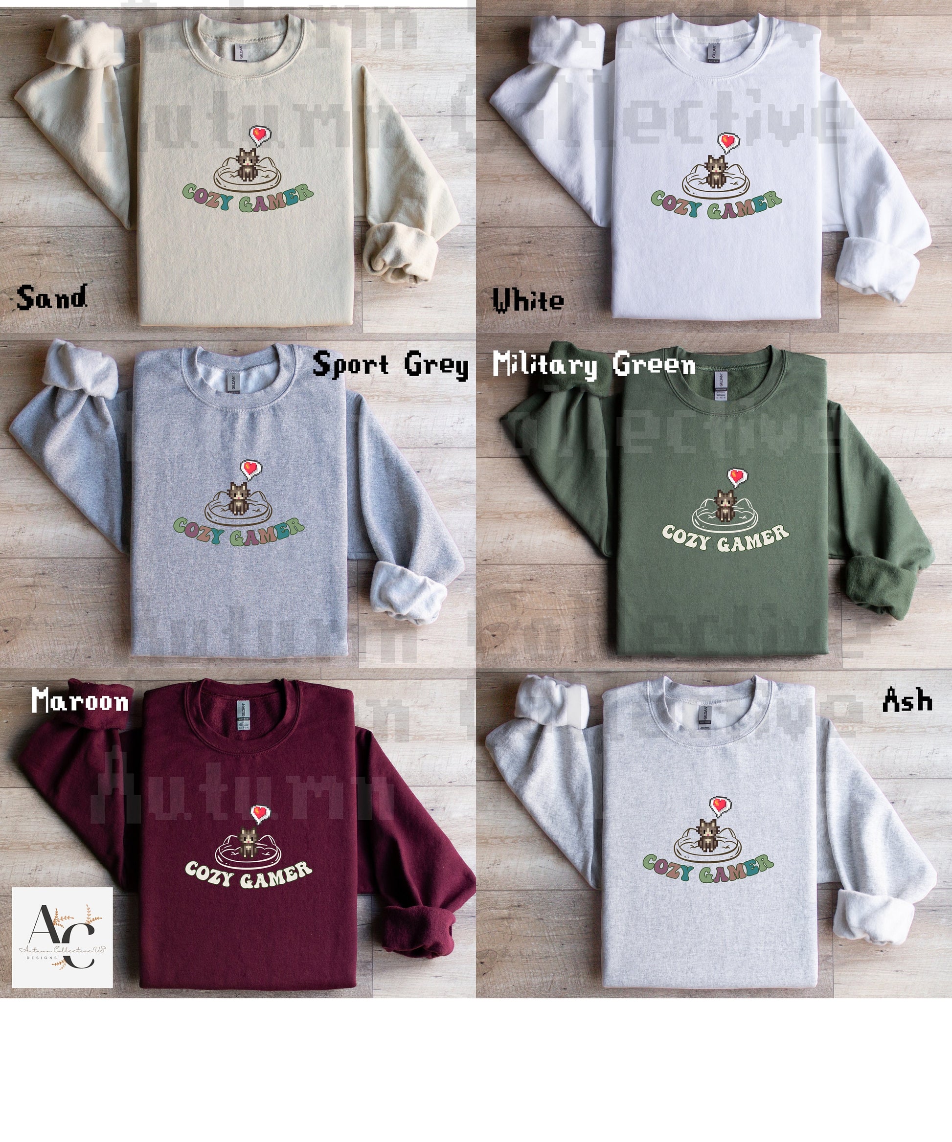 Cozy Gamer Stardew Valley Sweatshirt, Gift for Him and Her, Crossing, Animal, Moon, Harvest, Gamer Girl, Farming Simulator, Indie Farming