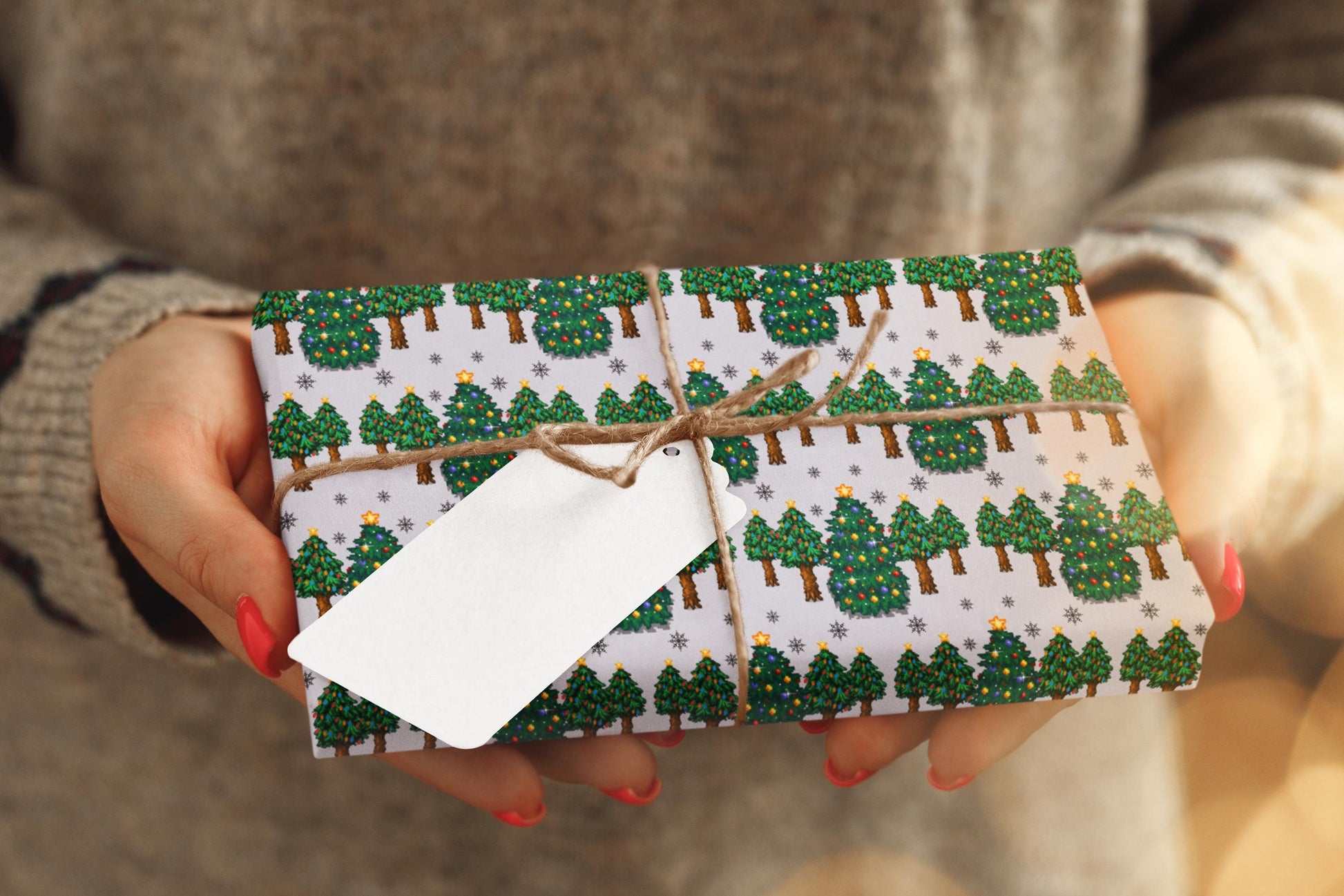 Stardew Valley Christmas Cheer Wrapping Paper
