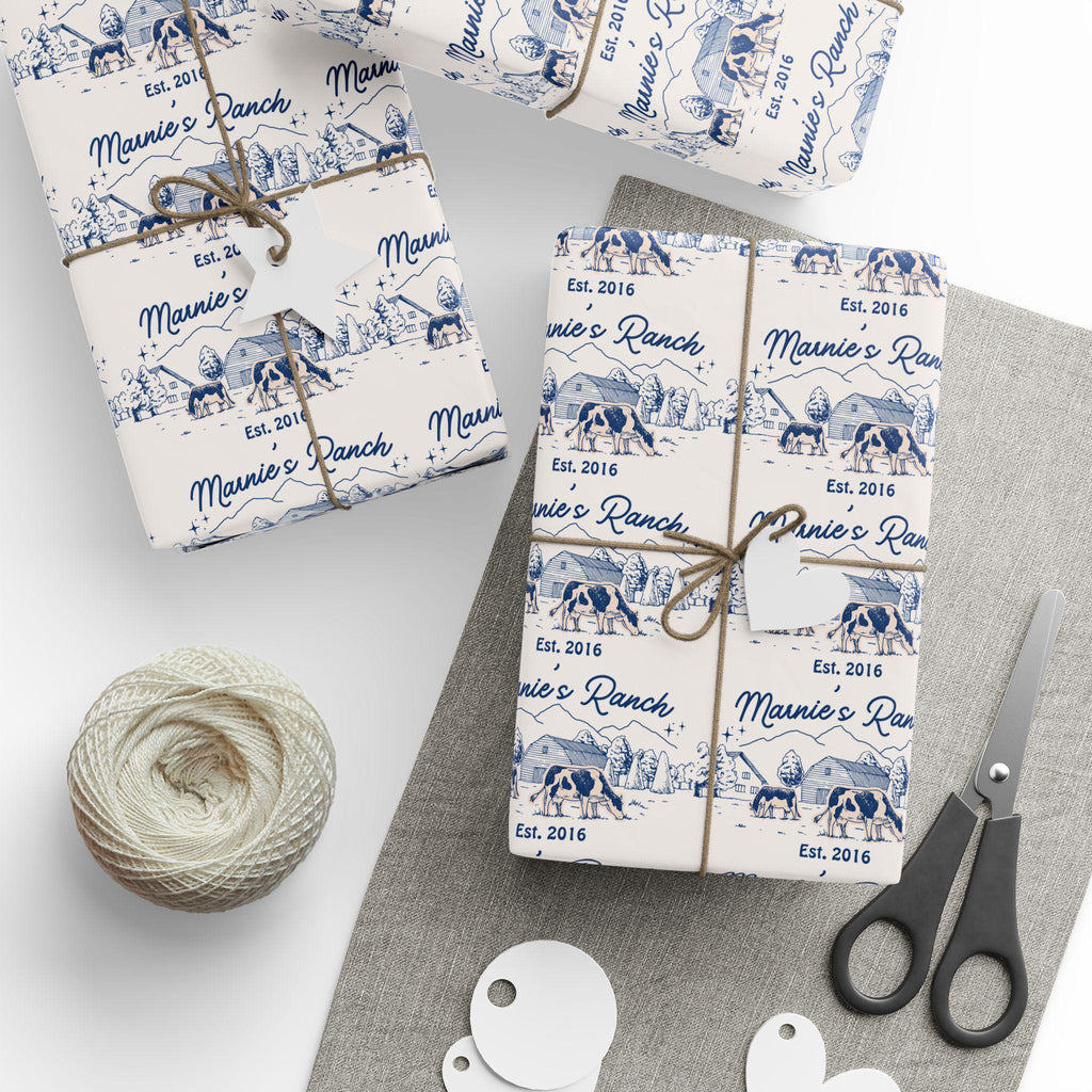 Marnie&#39;s Ranch Stardew Valley Gift Wrapping Paper