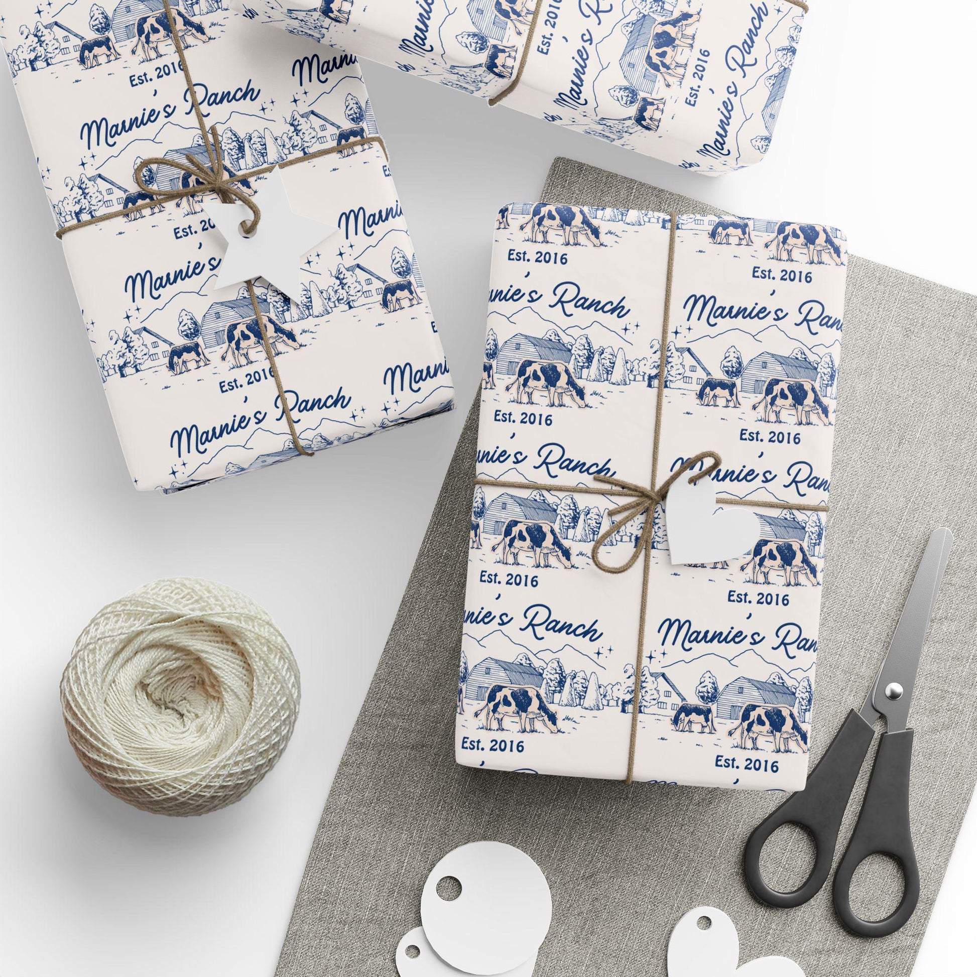 Marnie&#39;s Ranch Stardew Valley Gift Wrapping Paper