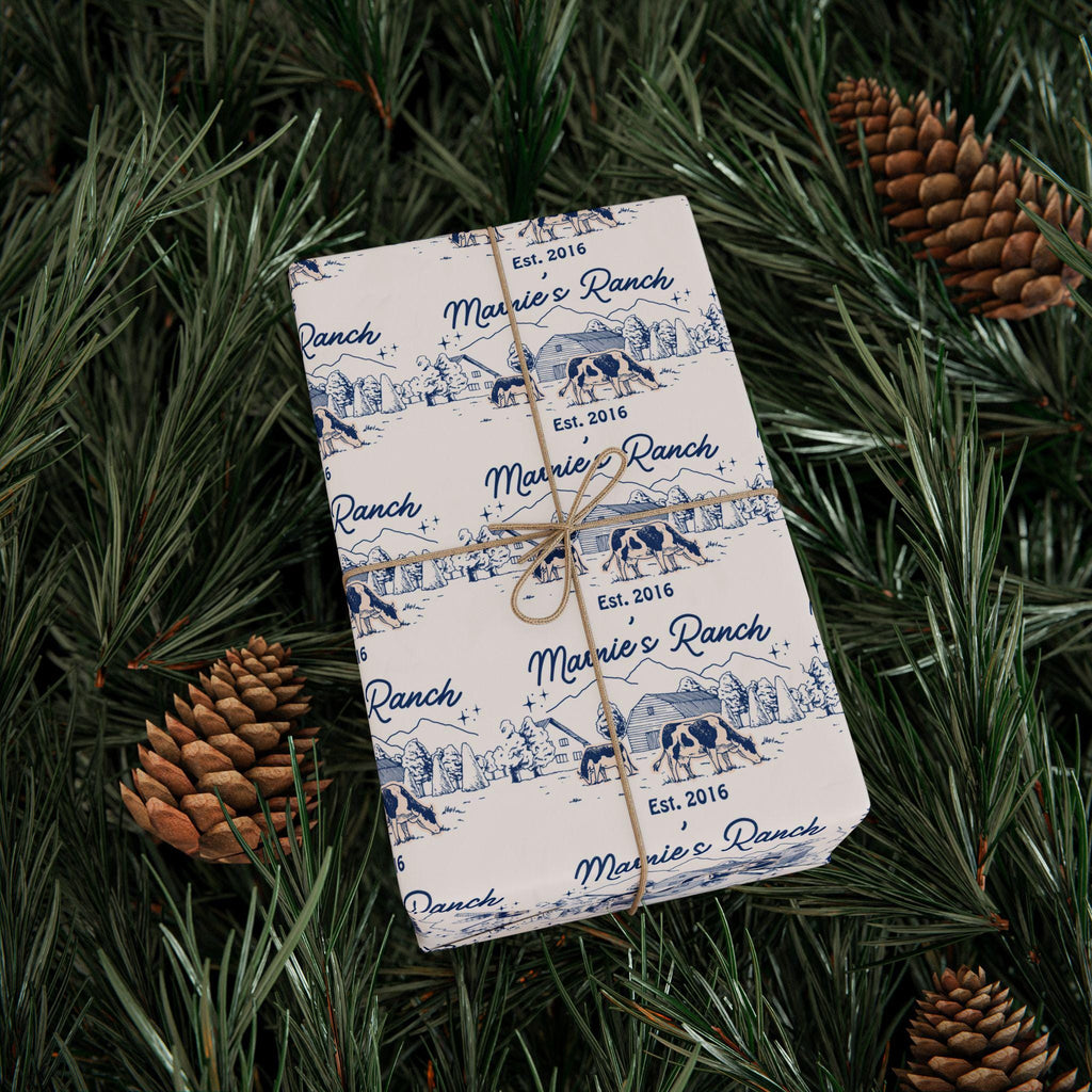 Marnie&#39;s Ranch Stardew Valley Gift Wrapping Paper