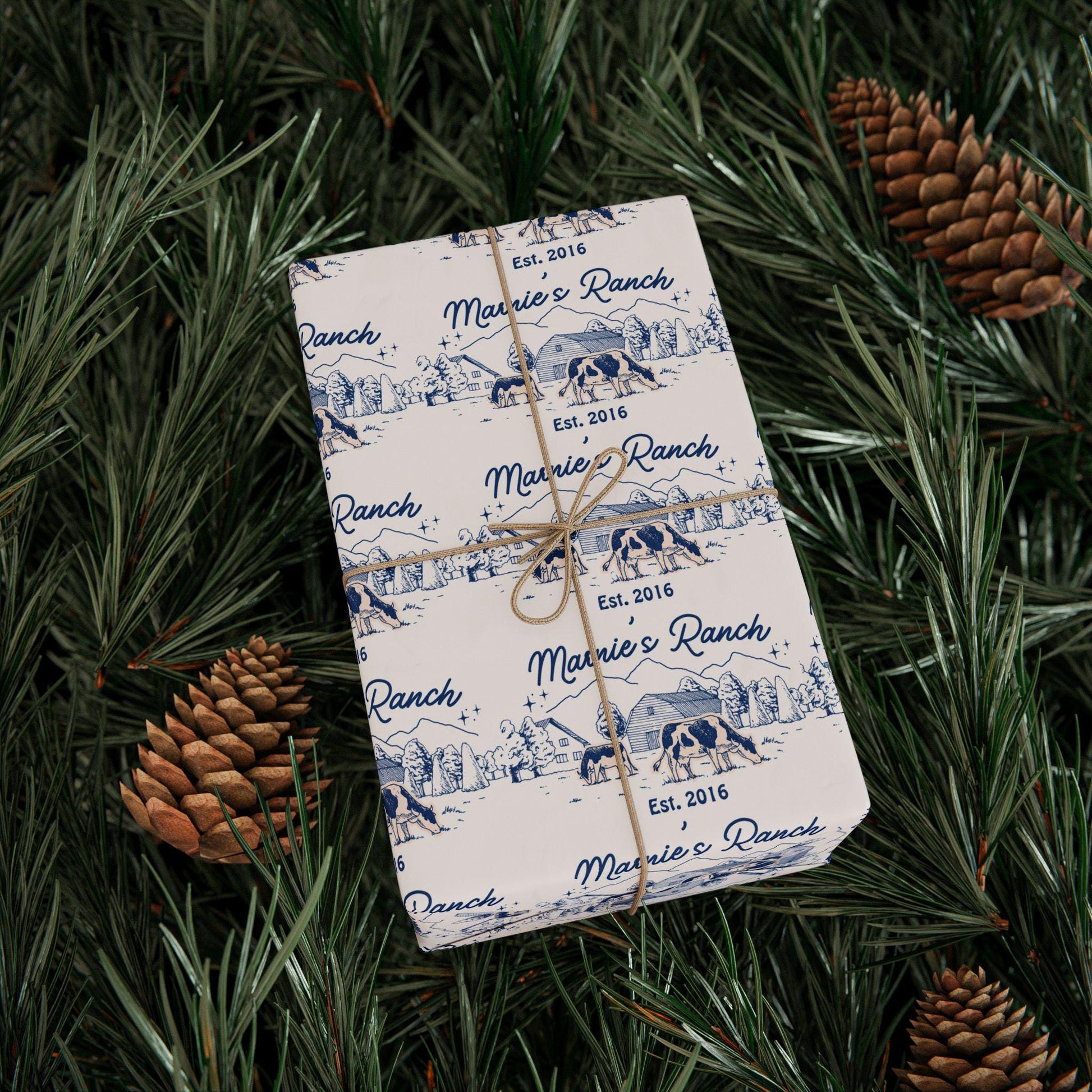 Marnie&#39;s Ranch Stardew Valley Gift Wrapping Paper
