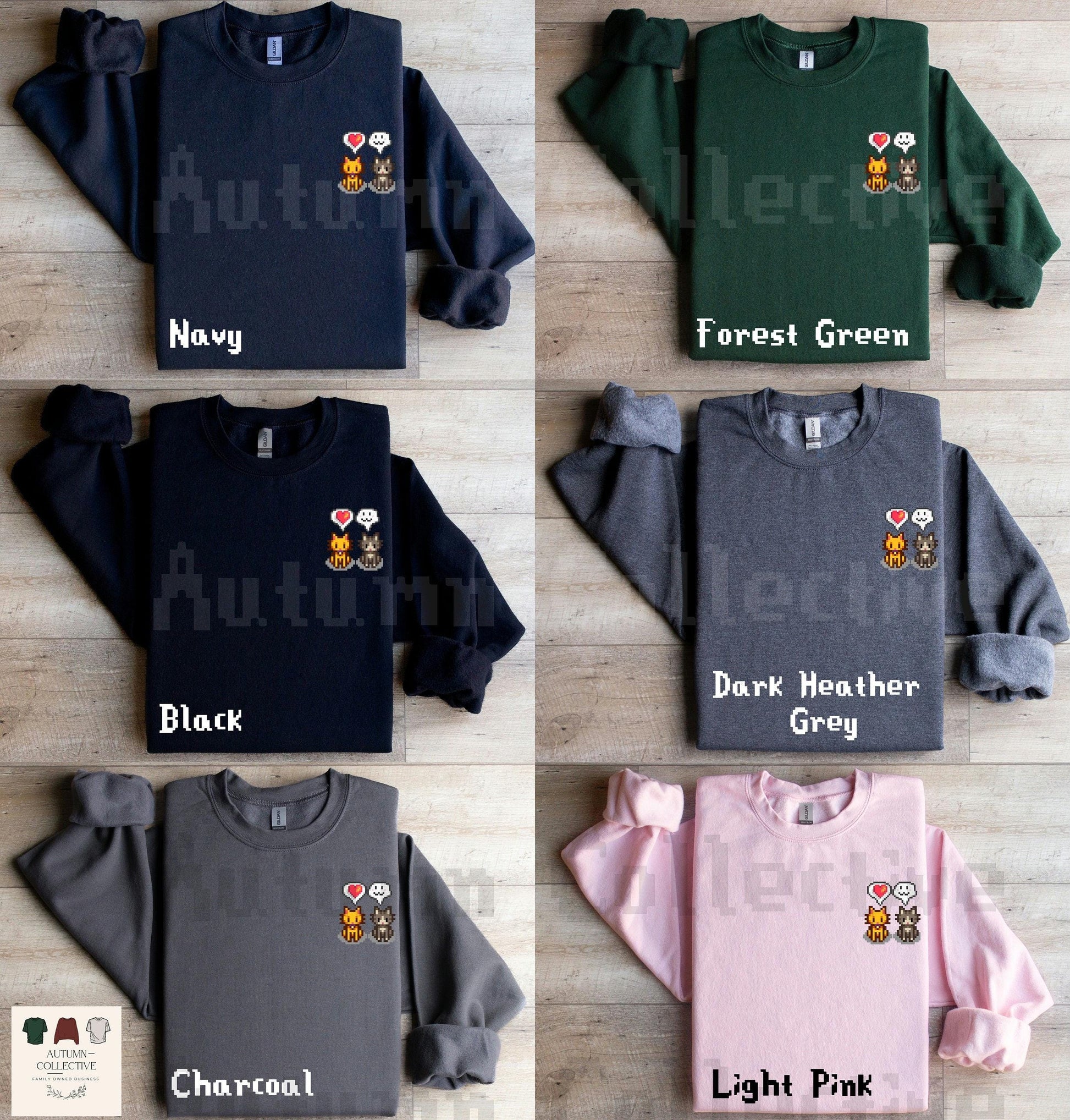 Chicken Stardew Valley Sweatshirt, Gift for Him and Her, Video Game Art, Pixel Art, 8Bit, Christmas Gift, Chicken Sweater,Cozy Gamer, Gaming