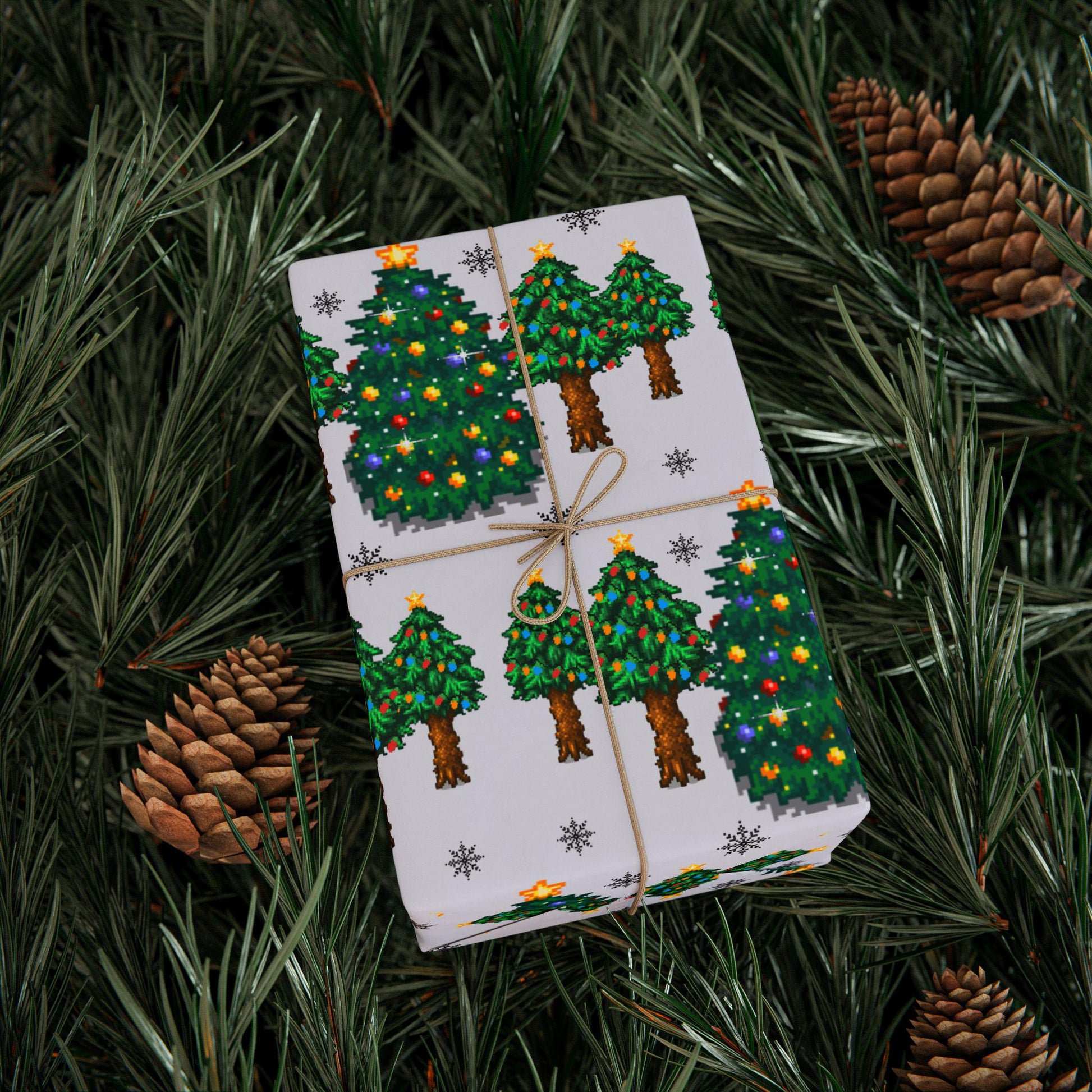 Stardew Valley Christmas Cheer Wrapping Paper