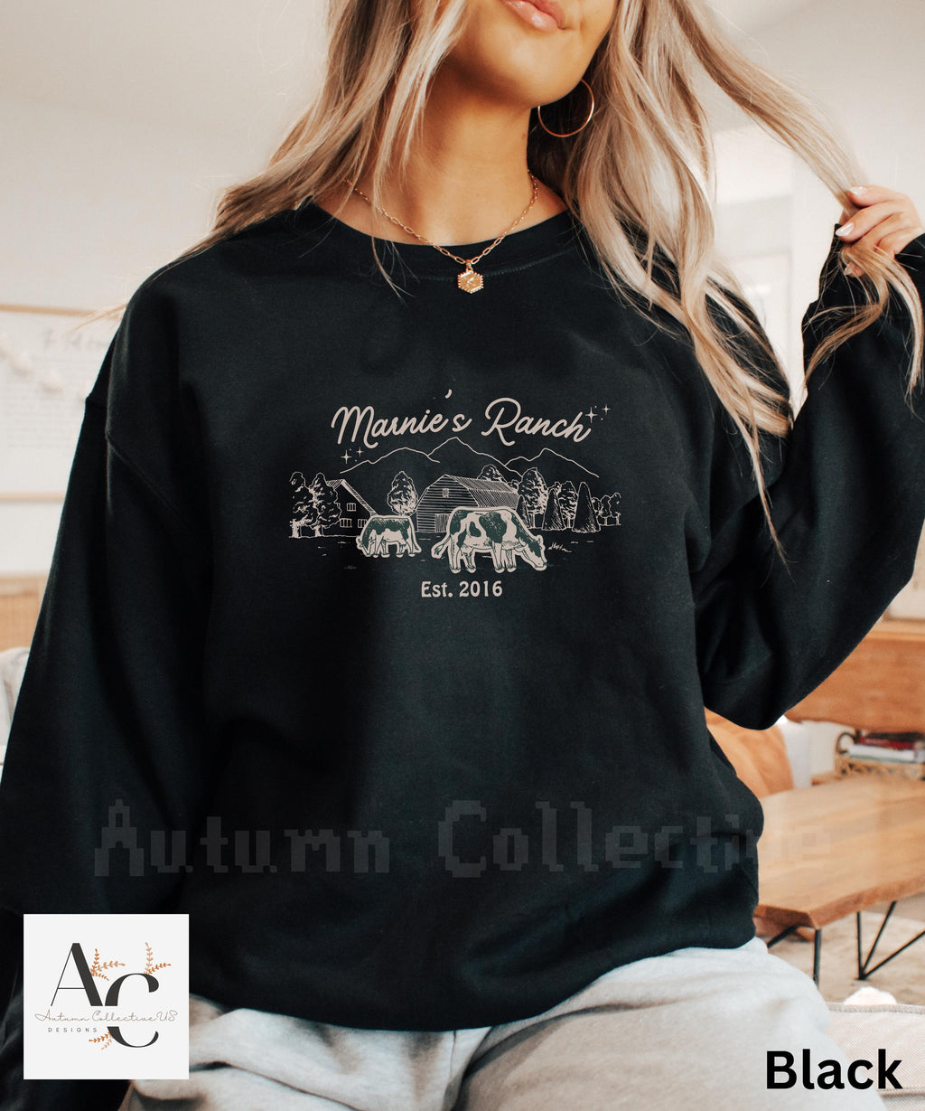 Unisex Marnie&#39;s Ranch Stardew Valley Sweatshirt
Cozy Gamer Gift available in color Black