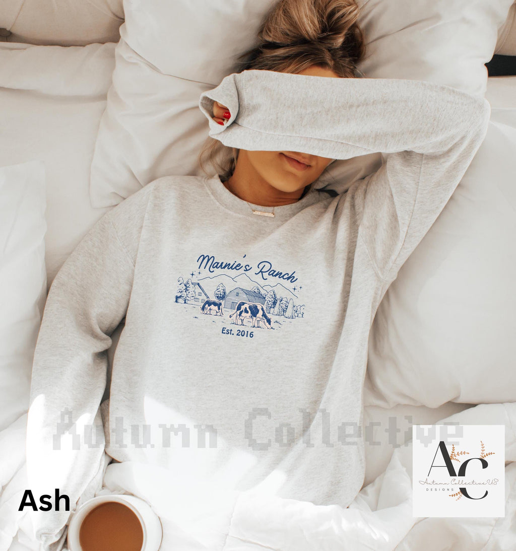 Unisex Marnie&#39;s Ranch Stardew Valley Sweatshirt
Cozy Gamer Gift available in color Ash