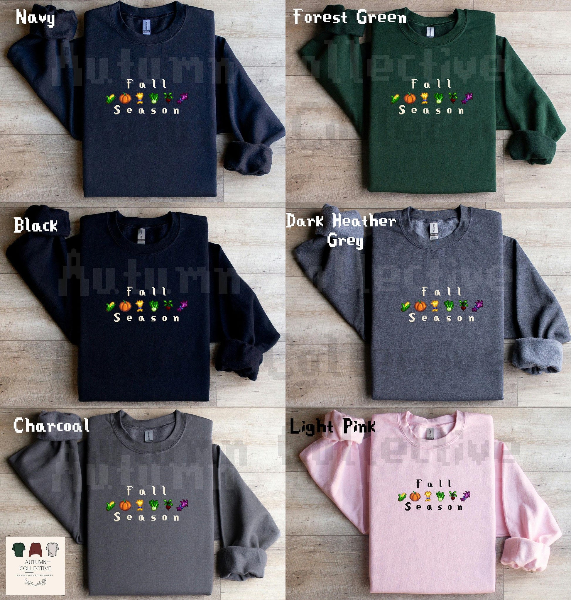 Fall Season Stardew Valley crops farming Sweatshirt