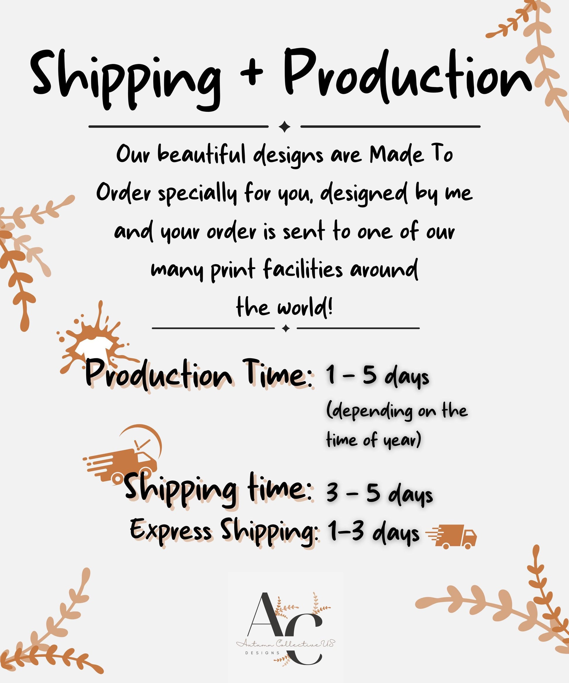 Shipping and Production