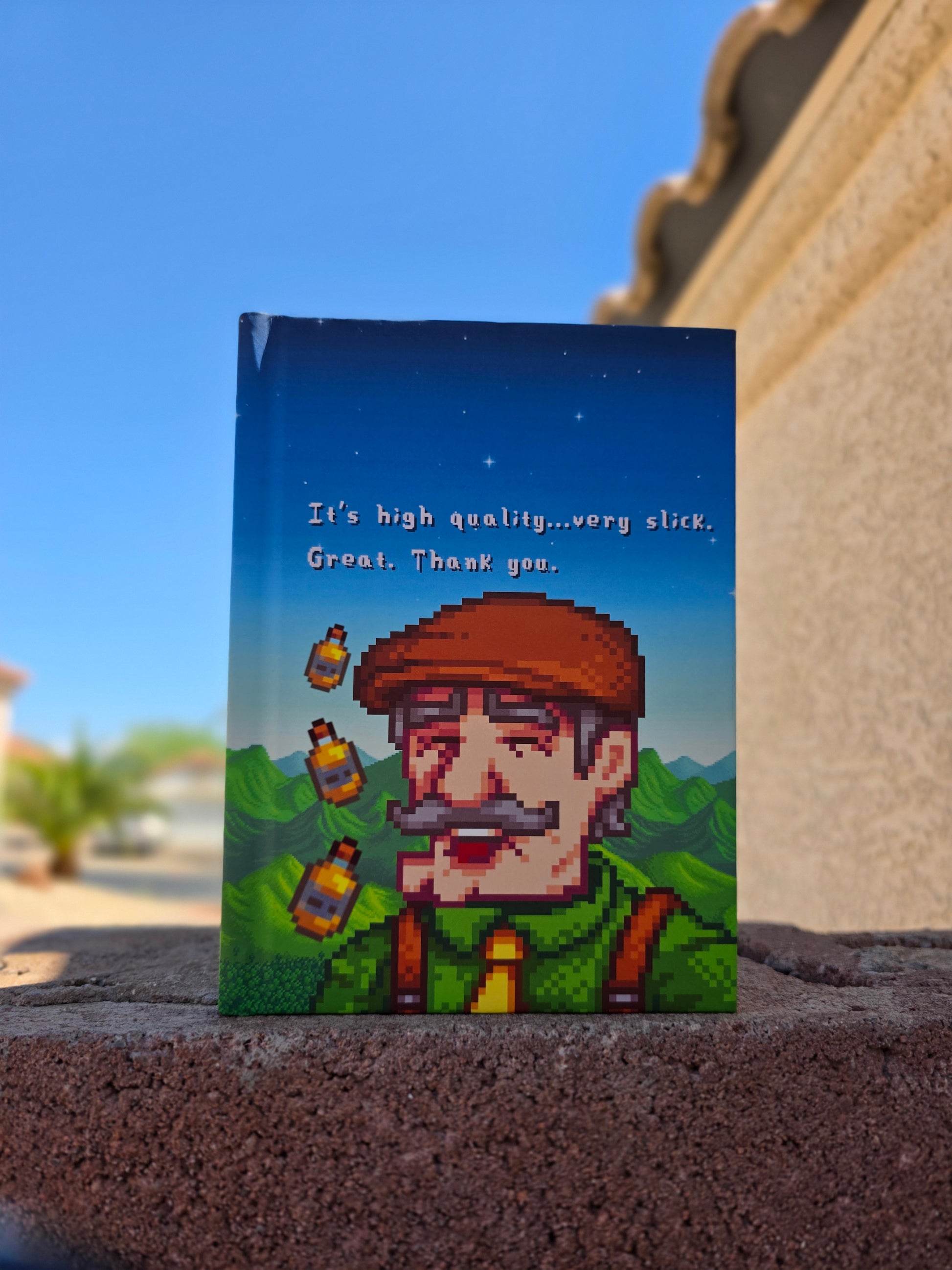Funny Mayor Lewis Lined Journal